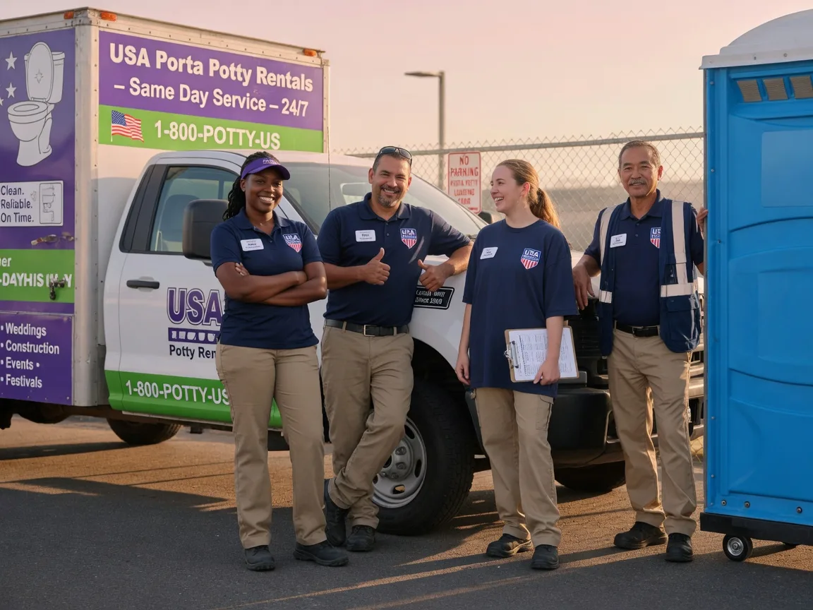 Porta Potty Rental company in Three Rivers, CA